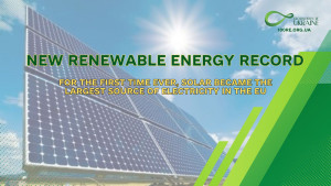 solar power became the largest source of electricity generation